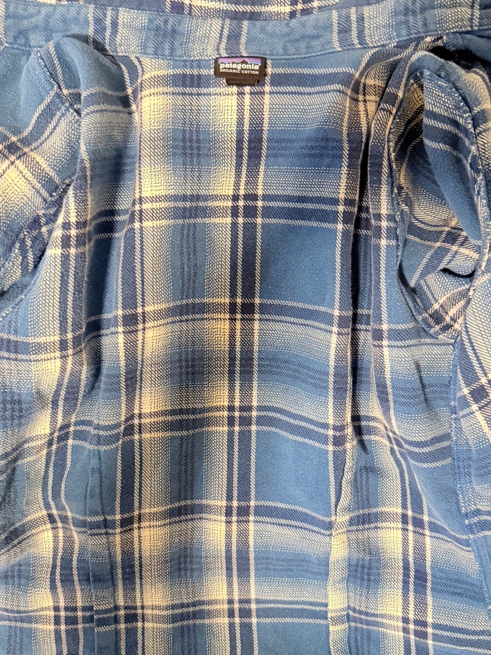 Patagonia Blue Plaid Shirt - Picture 5 of 8